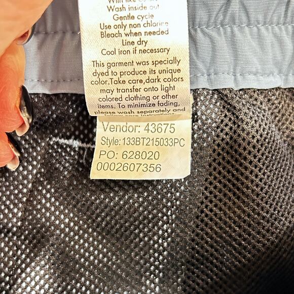 PacSun Federal Blue Straight Leg High Rise Mens Cargo Pants - Picture 11 of 11